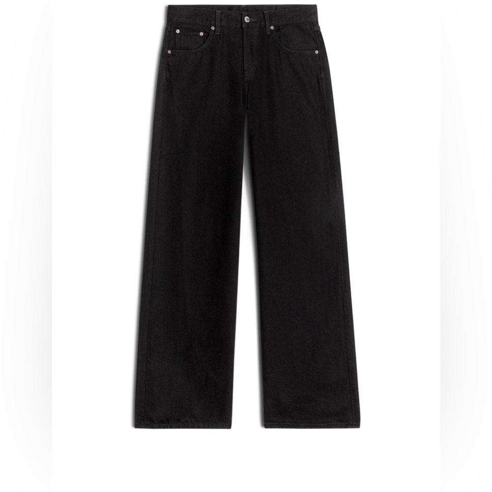 NWT 258.00 Aaliyah Low Rise Baggy - BlackON SITE FULL PRICE - Picture 4 of 4
